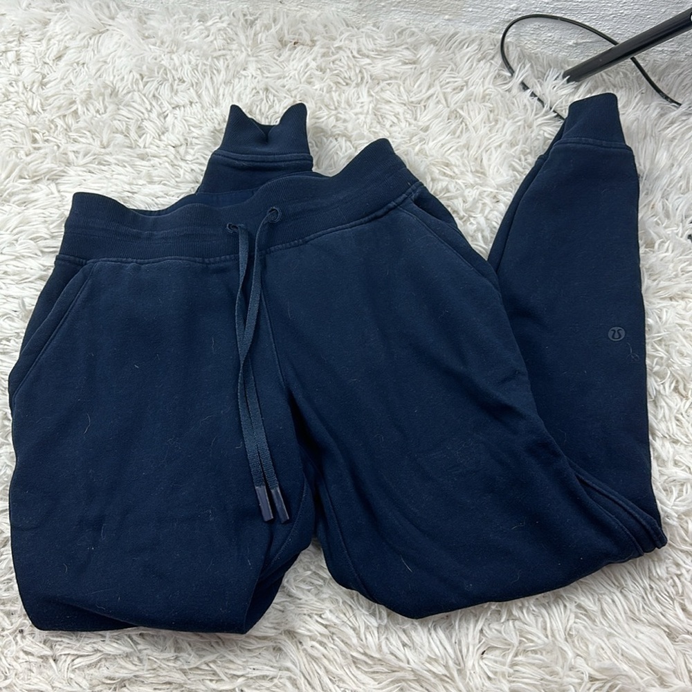 Lululemon Warm Down Jogger II *28" True Navy